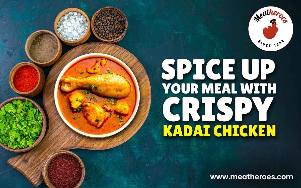 Try the spicy and delicious kadai chicken fry recipe